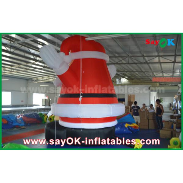 Большой прекрасный двор раздувной Санта Клаус для украшения рождества