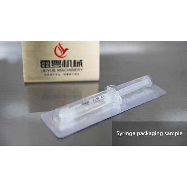 Syringe Alu PVC Blister Packing Machine Packaging Equipment For Dry Fruits