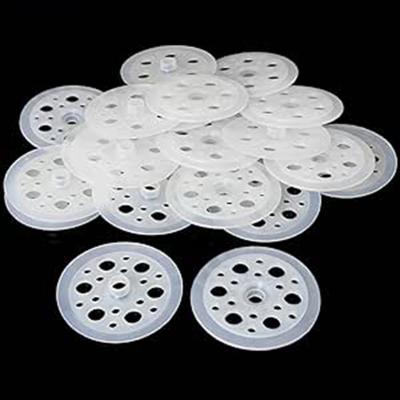 Long Lasting Round Thermal Plastic Insulation Washers For High Electrical Insulation