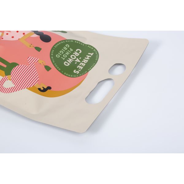 1L 5L Wine Stand Up Bags Food Grade Wine Packaging Suitable For Wine Apple Juice
