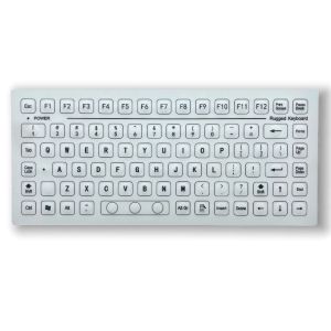 IP67 85-Key Industrial Membrane Keyboard Antistatic Waterproof Dustproof,Rear Panel Mounted Operating Temperature -40℃