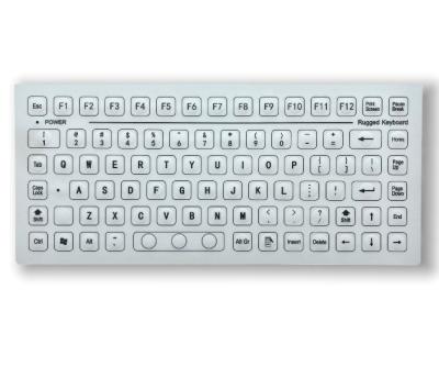 85 Keys Industrial PC Keyboard Lightweight One Piece Matte Membrane On Top Keyboard