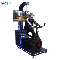 Jogos de fitness indoor bicicleta VR com 4 jogos tela de 42'