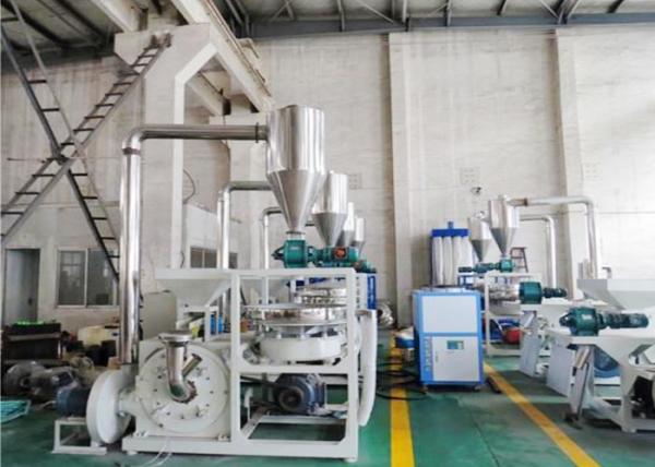 37kw PE Plastic Granules Machine , Double Shaft Waste Plastic Recycling Machine