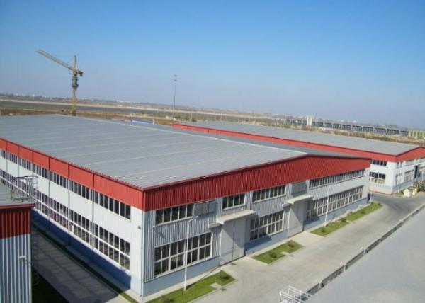 High Strength Q235B Prefab Metal Structure Building Workshop Well Designed