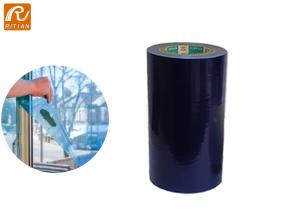 Aluminum Frame Surface Window Glass Protection Film Pe Material 50um Thickness