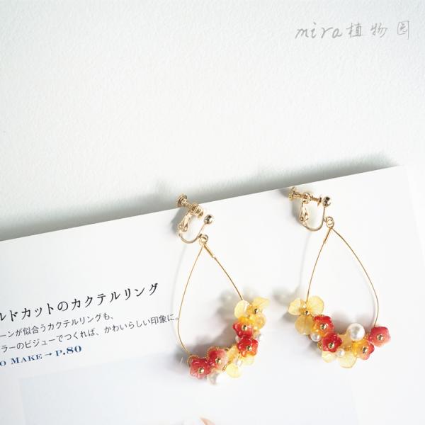 Van Gogh’s Guess Handcrafted Black Square Dry Flower 925 Silver Stud Earrings For Sale