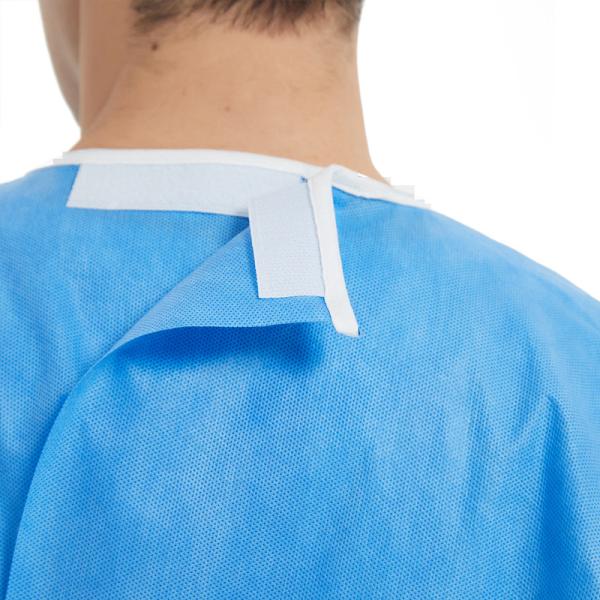 Изоляция S-XXL SMS хирургическая одевает устранимую работая мантию