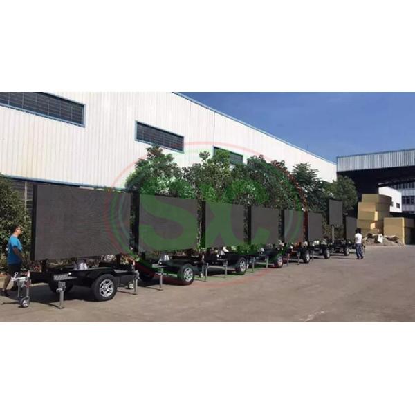 High Definition P6 Mobile Truck LED Display , advertising outdoor mobile led screen