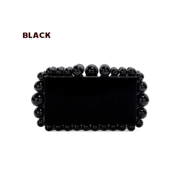 Evening Acrylic Bead Handbag Single Shoulder Bag Marble Party Bag Fascinating Stone Clutch Bag