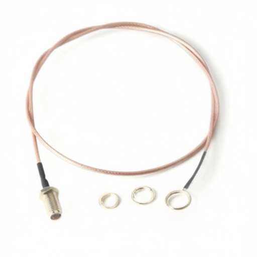 wireless RF adapter cable BAT WIRELESS BWSMAJ-SMAK-RG178L500 SMA male SMA female 500mm RG178 coaxial cable for devices