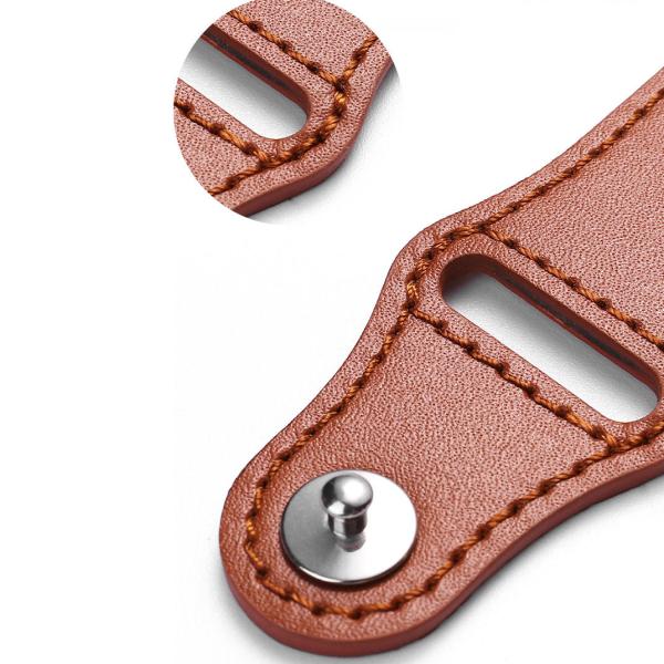 Waterproof Smart Watch Band Strap Retro Vintage Leather Durable