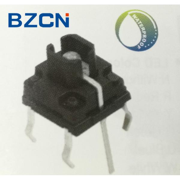 IP67 Washable Illuminated Tactile Switch High Precision Mechanism Design