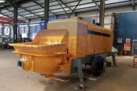 O tipo bomba concreta diesel 20m3/H do pistão Output fácil durável mover-se