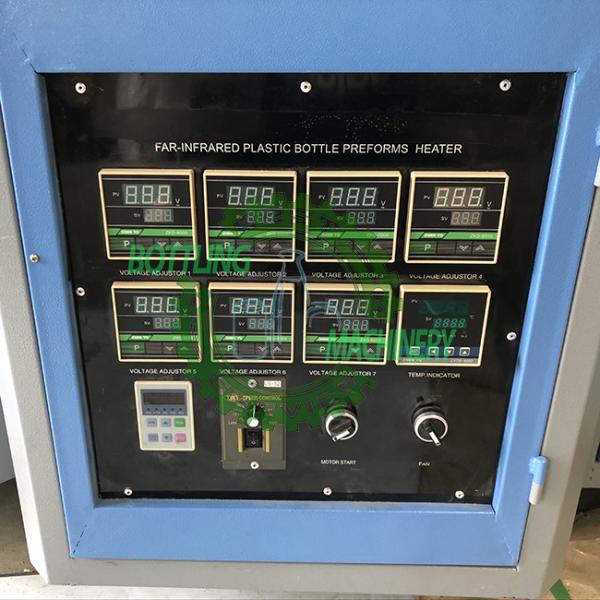 2400BPH 2 Blowers 1 Preform Heater 1L Bottle Blow Molding Machine