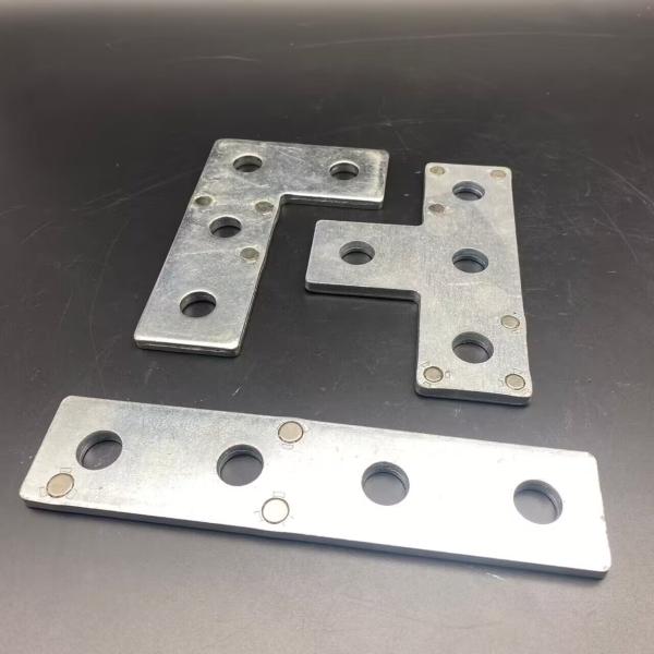 Strut Accessories Flate Plate Fittings with Magnet