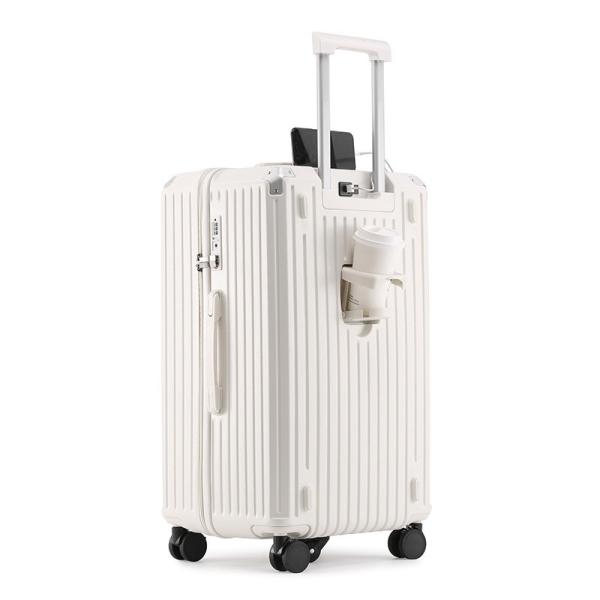 2311 Mother Child Box Fahion butler hardshell suitcase  USB charging luggage coffee cup tray waterproof large capacity boys and girls suitcase travel case