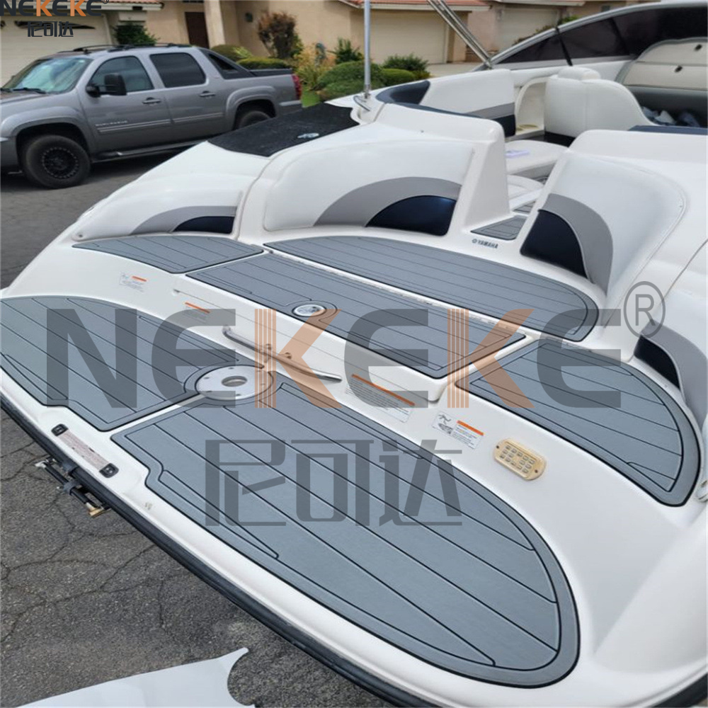 2015-2020 Yamaha 240 242 Jet Boat Swim Platform Cockpit EVA Faux Teak Deck Mat Flooring Pad