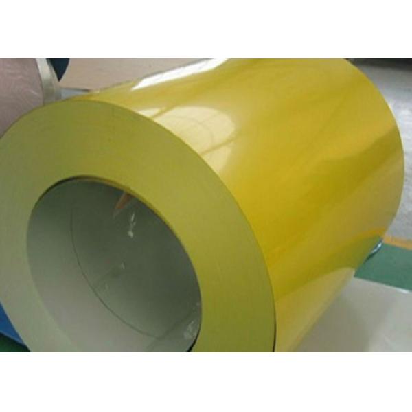 Yellow White Blue PPGI Steel Coil / Pre Coated Metal Sheets Free Sample Offered