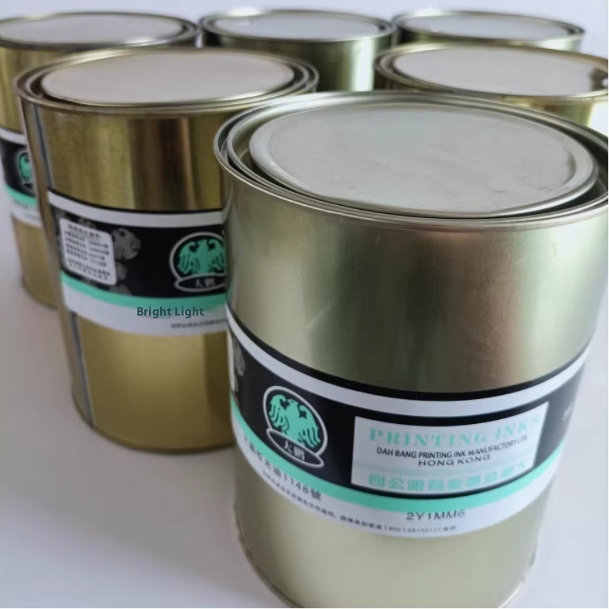 Fast Drying Gloss Oil Offset Printing Ink Dapeng Varnish Matte Oil 1145 & 1148