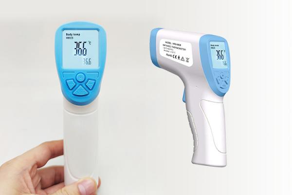 Blue Green Purple Laser Body Temperature Thermometer , Infrared Skin Thermometer