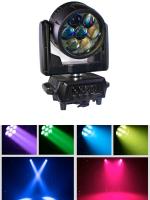 DMX512 Mini 7*40w Led Lavado Zoom Luz Beeye DJ Luz de escenario para discoteca