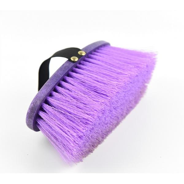 20*6cm Horse Grooming Brushes Customize Logo Printing With Macroporous Brush Wire