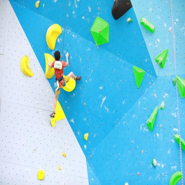 Indoor Aqua Climb Sport Customized Color Swimming Pool Climbing Wall for Aqua Sport
