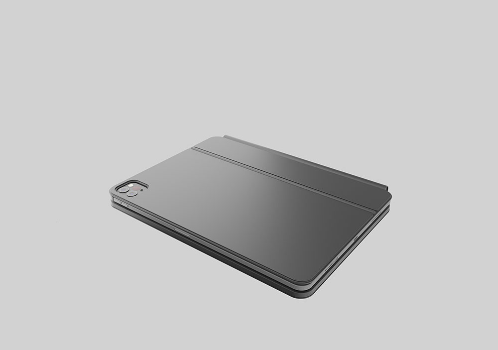Laudtec Aluminum Magic Keyboard for Apple Magnetic Key Board Customize Language Layout for iPad Pro 11 13 Pouce M4 M5 Pbk350 Wholesale OEM/ODM/Private Label