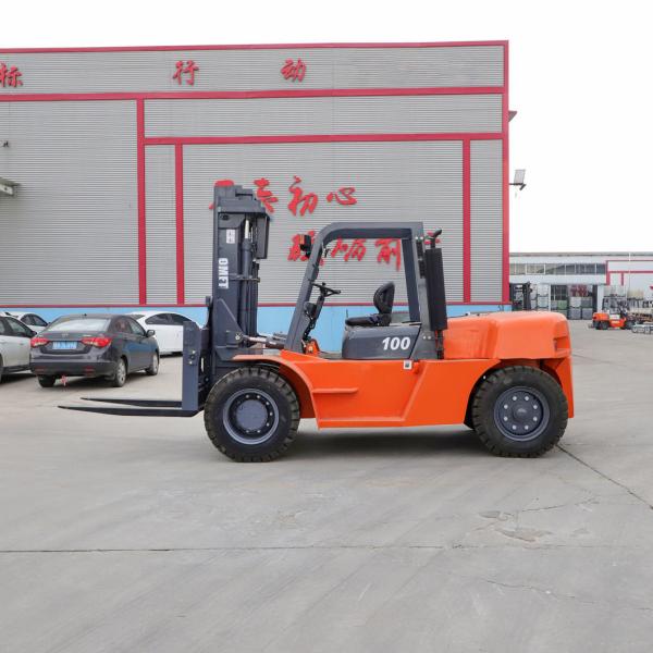 10t Diesel Forklift Trucks with 10000kg Capacity and Lift Height 3000-7000mm from Hyster/Yale/Linde/Tcm/Nissan/Heli