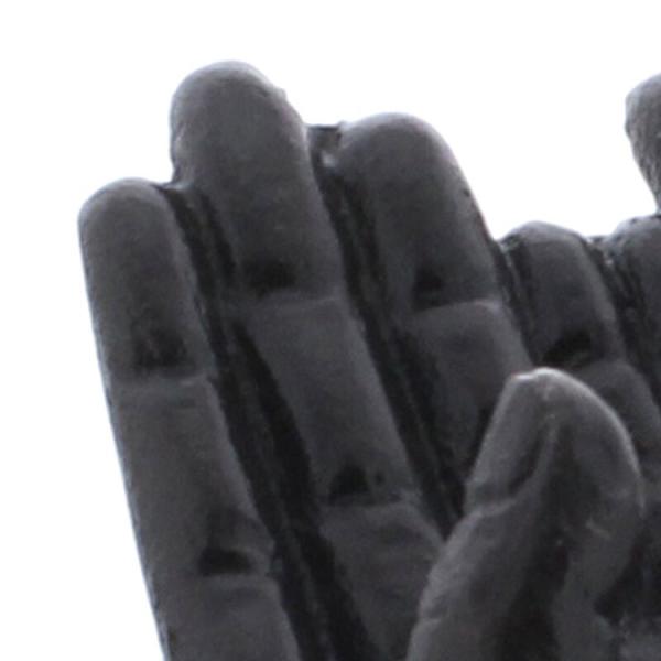 5.5 Inch Creative Antique Black Cast Iron Hand Sculpture Set For Home Decorations