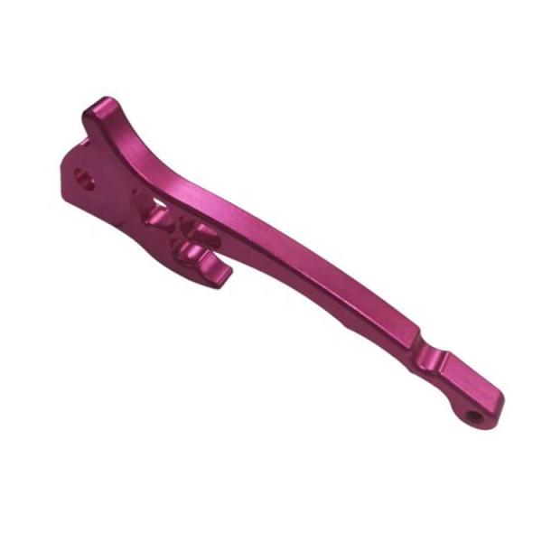 6061-T6 CNC Milling Parts Rose Red Anodizing Medical Appliance High Strength