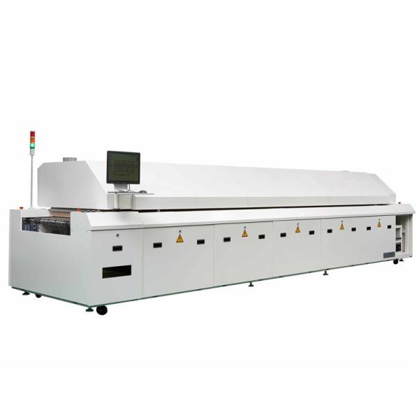 Dual Lane SMT 10 Zones JT Reflow Oven Machine JTR-800 PCB Manufacturing Process