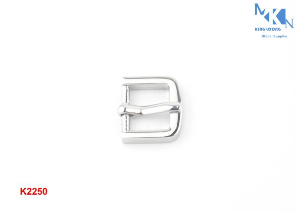 Professional Roller Belt Buckle , Hand Polished Pin Center Bar Belt Buckles