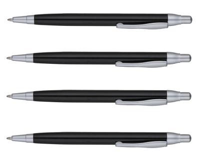 low price aluminum metal pen, hot selling click style metal pen