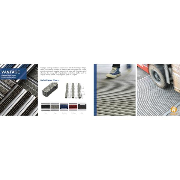 Heavy Duty Black Entrance Barrier Matting