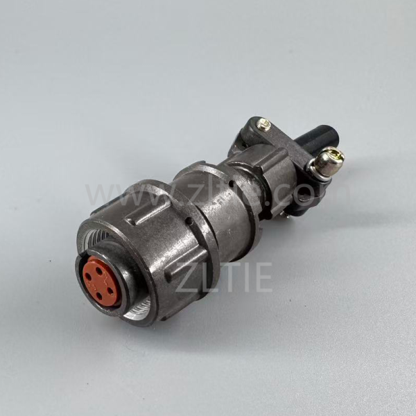 2PM-14 Series 4 Pin Circular Connector Female Straight Cable Plug Unshielded 2РМ
