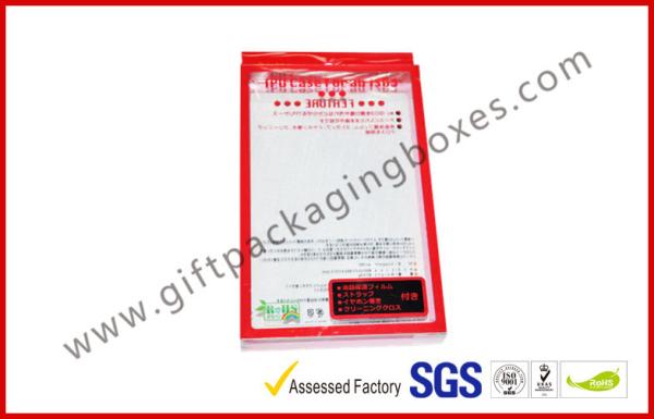 PVC Power Bank Clear Plastic Clamshell Packaging Box with Printing For Iphone Case