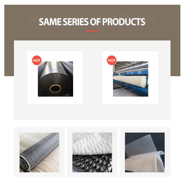 Трехмерный контроль эрозии Черно-зеленый пластиковый геомат для сельского хозяйства