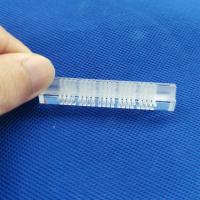 Semicondutor de perfuração a laser de haste de vidro de quartzo de alta transmitância com furo