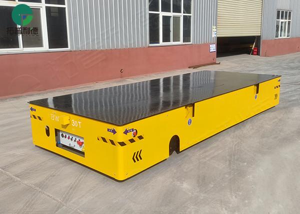 200T Laser Detect Sensor Battery Power Steerable Heavy Duty Cart