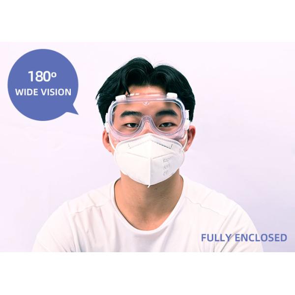 Multifunction Medical Protective Goggles With Clear Lenses For Indoor / Outdoor