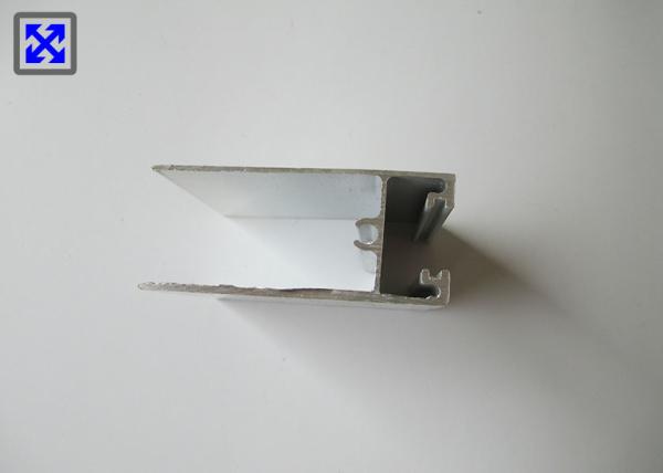 White Coated Aluminum Door Profiles Good Machinability For Dining Room