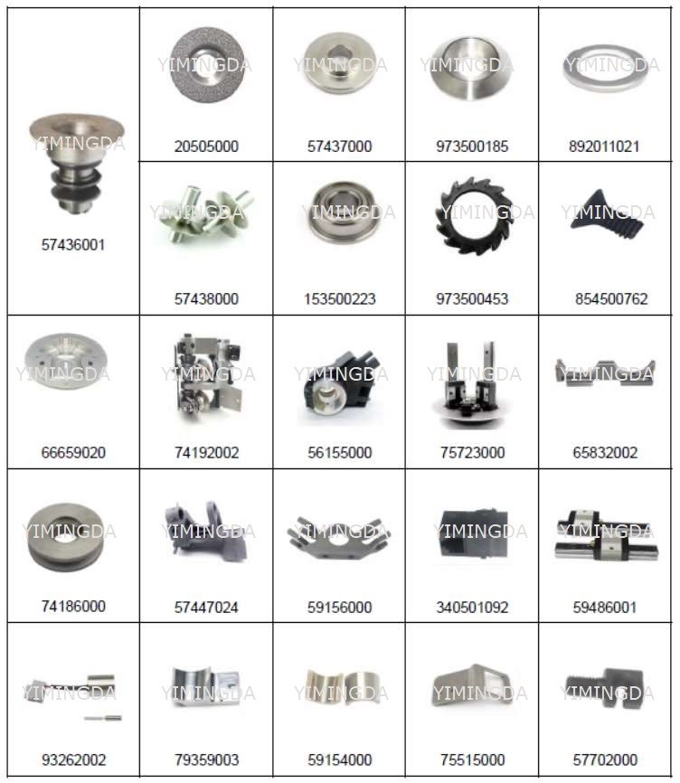 Автоматические части PN 75282002 резца датчик Assy 93262002 парагонов