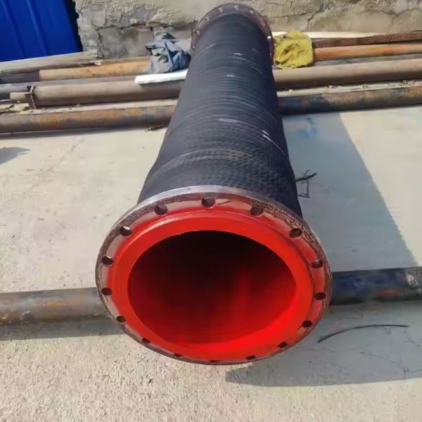 NBR Material Dredge Discharge Hose Pipe Leak Proof Design Customized Length