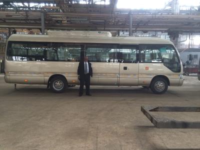8.1M Diesel Coaster Public 30 Seater Minibus Cummins Engine With Multiple Functions