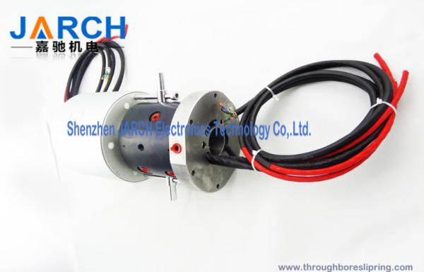 3-90A que gerencie o anel deslizante 38.1mm de conector bonde 1 união giratória elétrica pneumática do ar da passagem