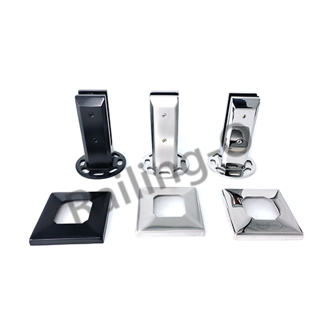Square Stainless Steel Spigot Surface Mounted Seamless  Balustrade Spigot