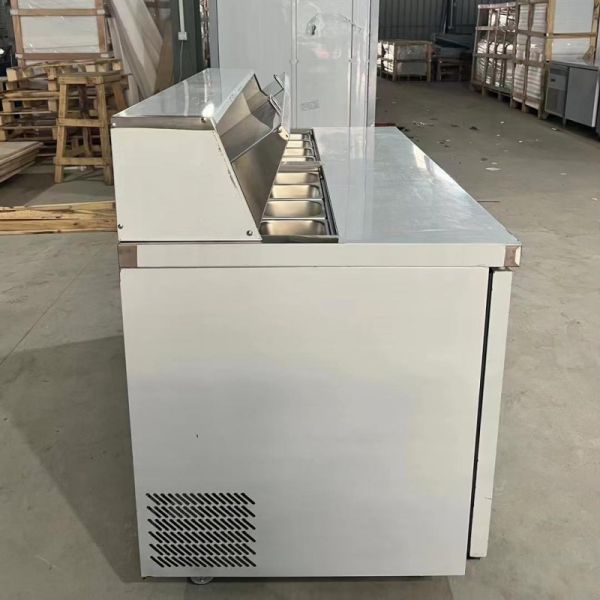 Commercial Sandwich Preparation Table With Fridge Air Cooling