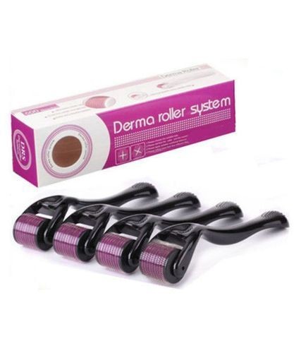 Hands Target Area Derma Roller Derma Rolling System with 540 Microneedle Titanium